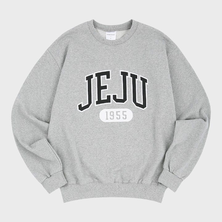 Classic JEJU 1955 Sweatshirt (22ver) - Gray