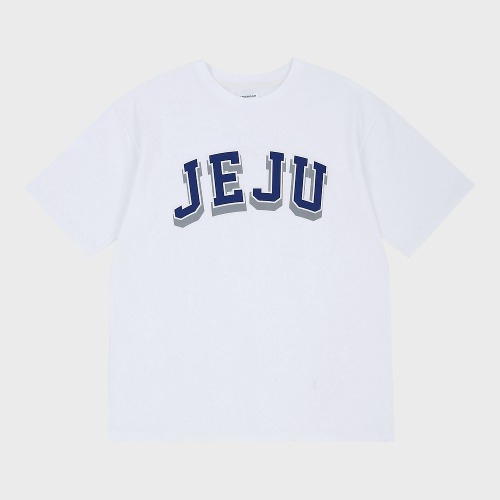 Jeju Dawn Logo T-Shirt - White