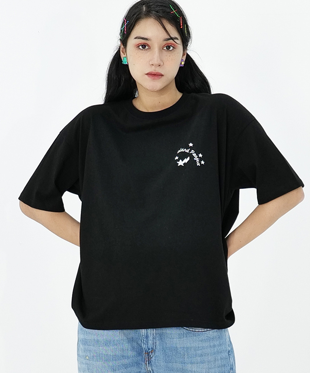Pixel Message T-Shirt - Black