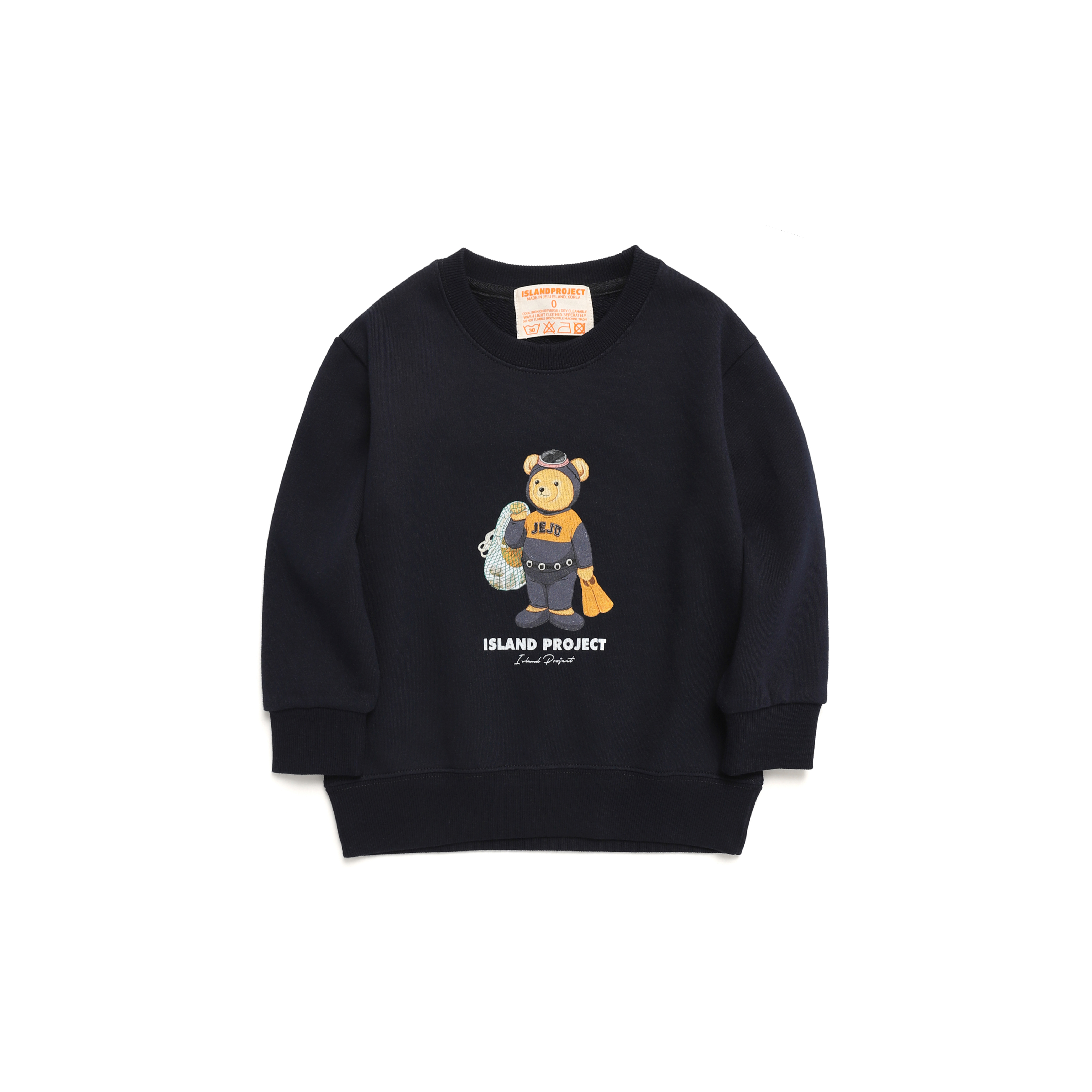 Diver Bear Sweatshirt - Navy (Baby)