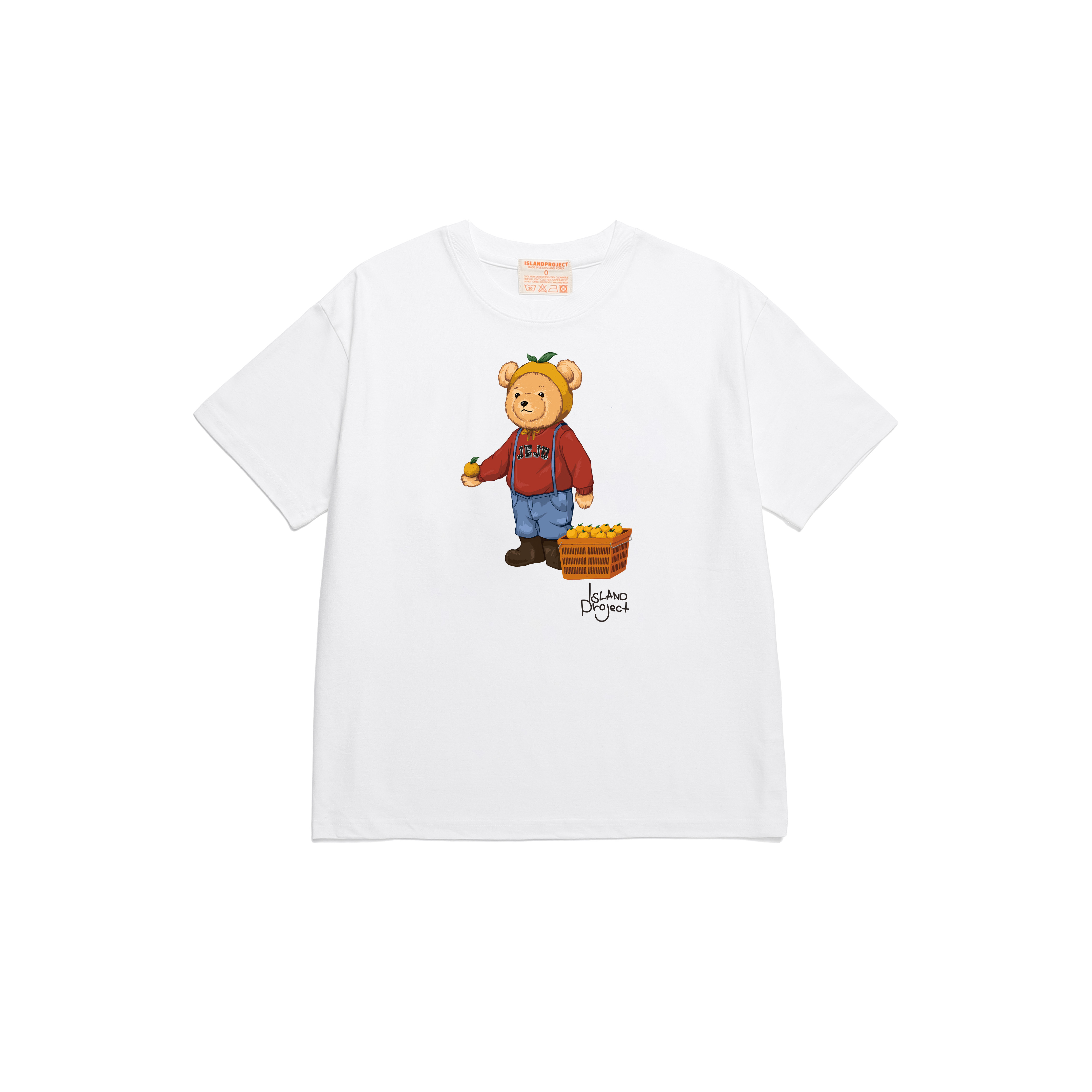 Mandarine Bear T-Shirt (ver.24) - White